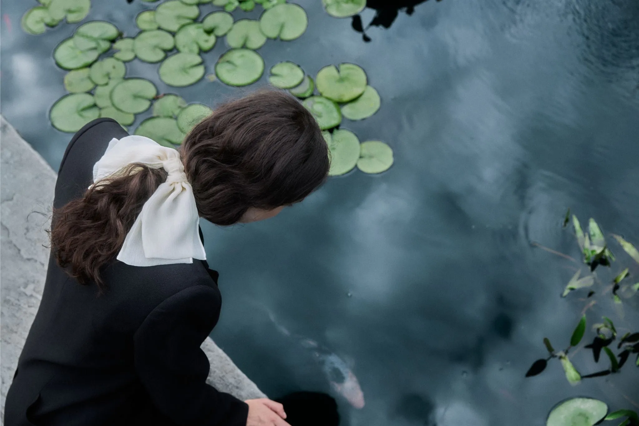 Jacqueline Bow | Ivory sold by Gigi Burris product image thumbnail 3