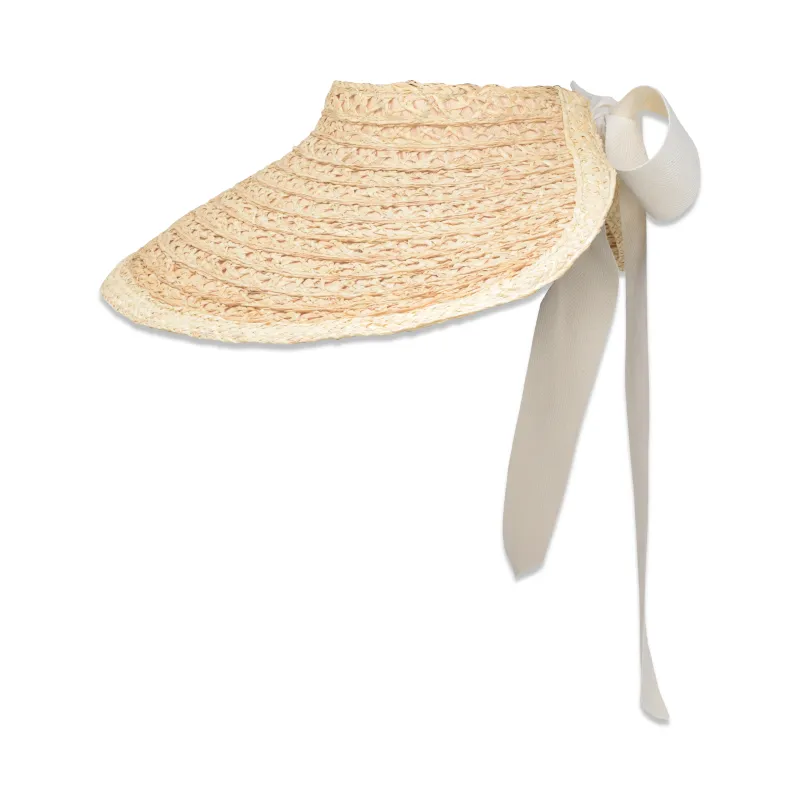 Margot Visor | Natural sold by Gigi Burris