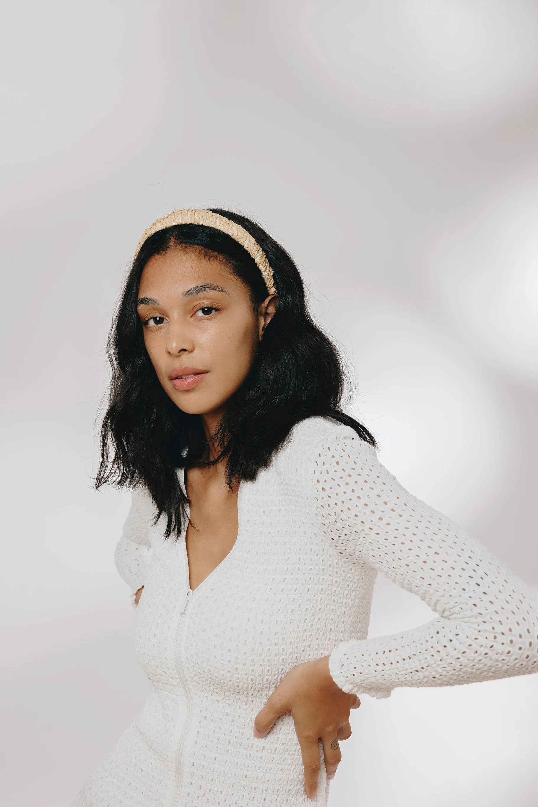 Emma Band | Ivory sold by Gigi Burris product image thumbnail 3