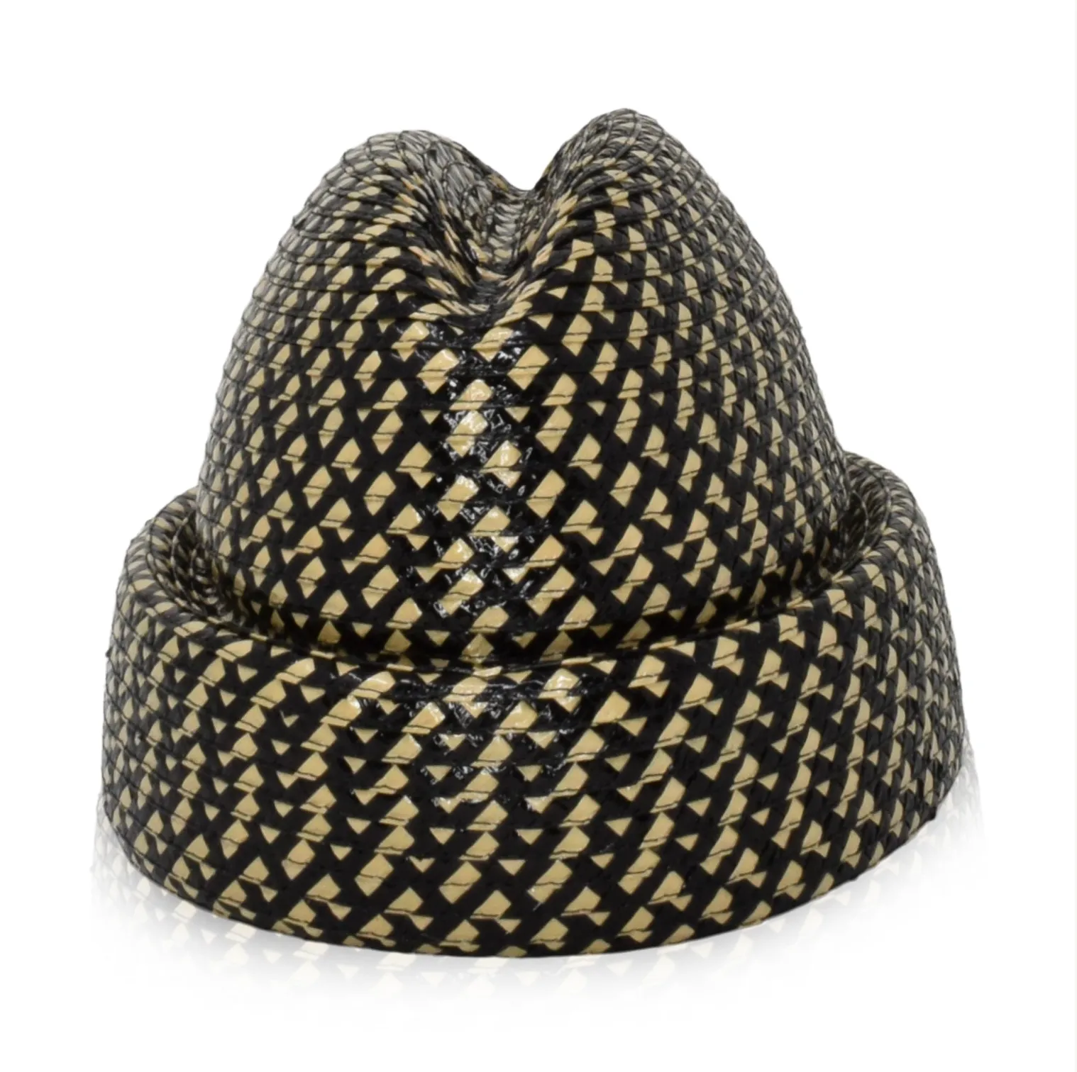 Sharina | Black and Pina Straw sold by Gigi Burris product image thumbnail 3