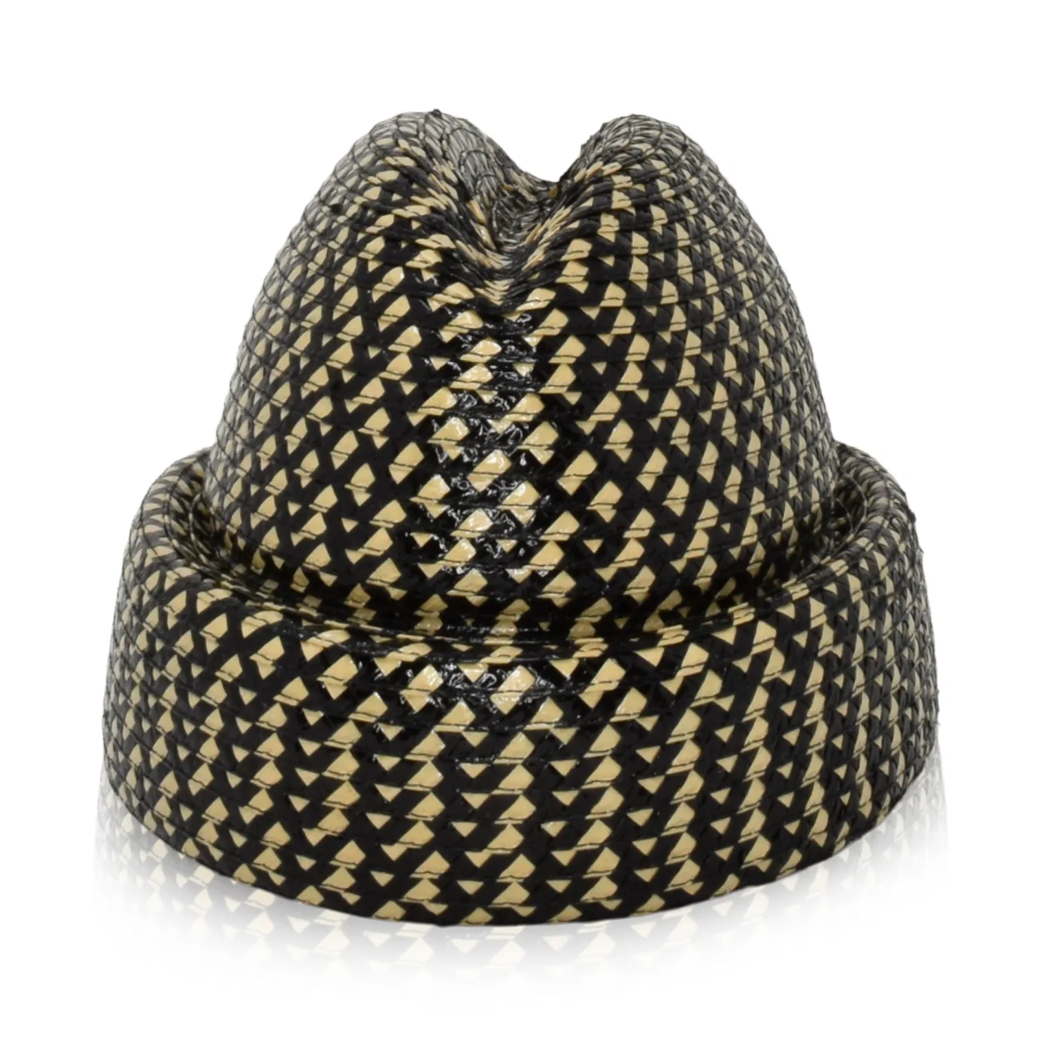 Sharina | Black and Pina Straw sold by Gigi Burris