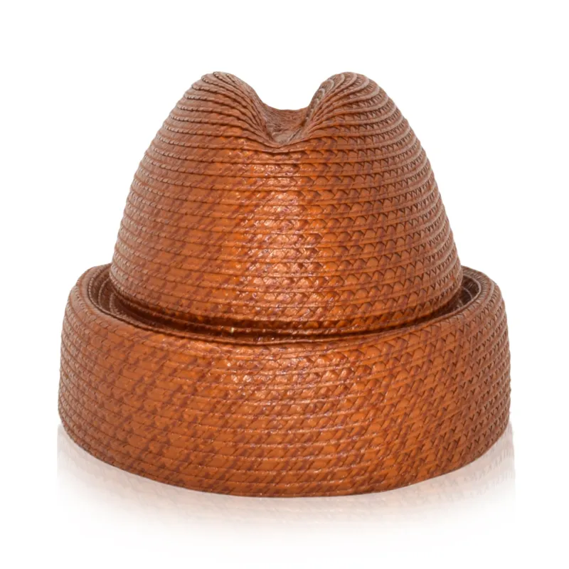 Sharina | Rust Starbright Straw sold by Gigi Burris