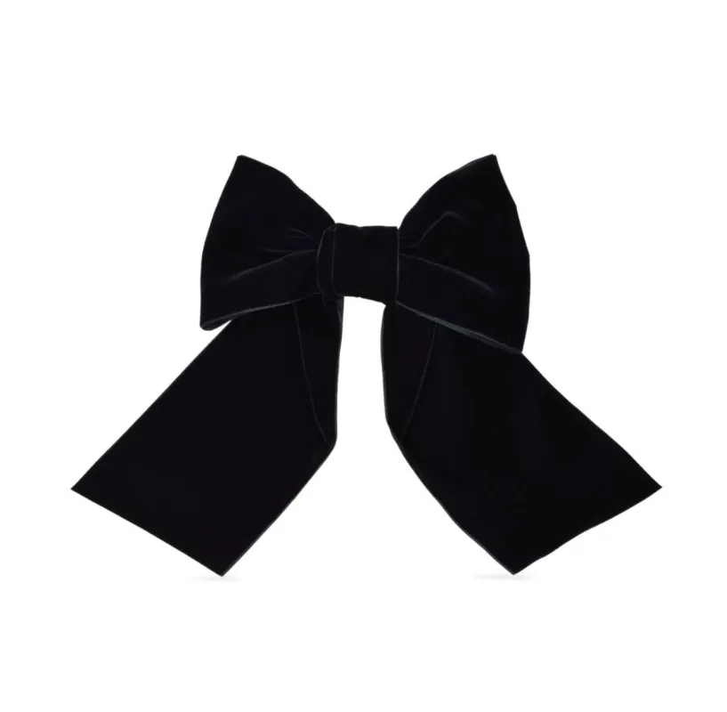 Faustine Bow | Black Velvet made by Gigi Burris