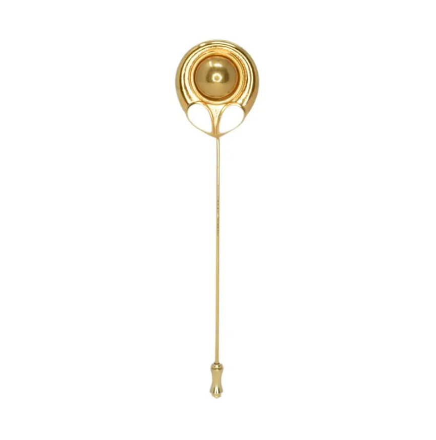 Frances Enamel Pin | Gold sold by Gigi Burris