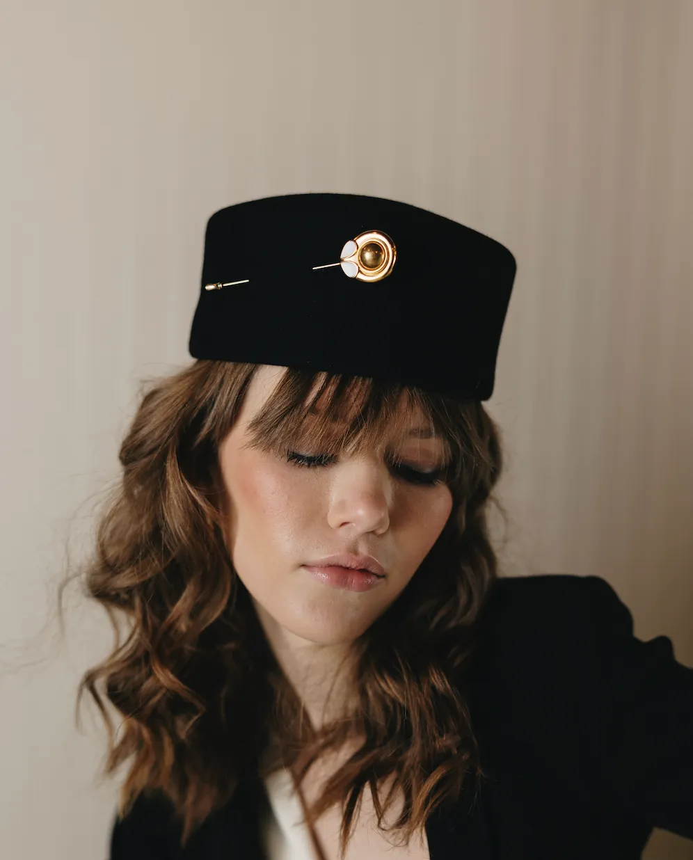 Frances Enamel Pin | Gold sold by Gigi Burris product image thumbnail 3