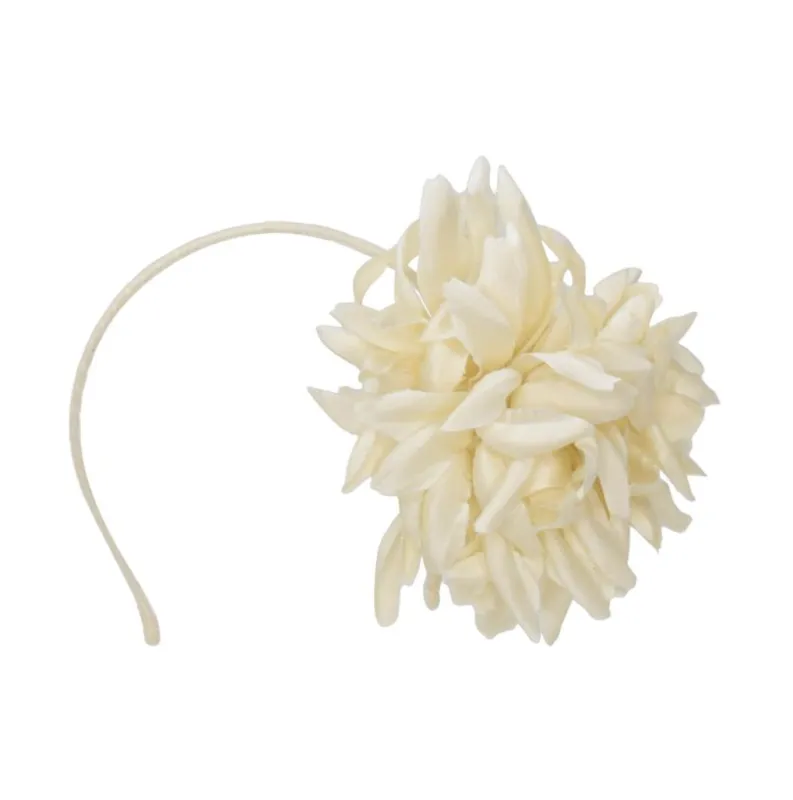 Delia Headband | Ivory sold by Gigi Burris
