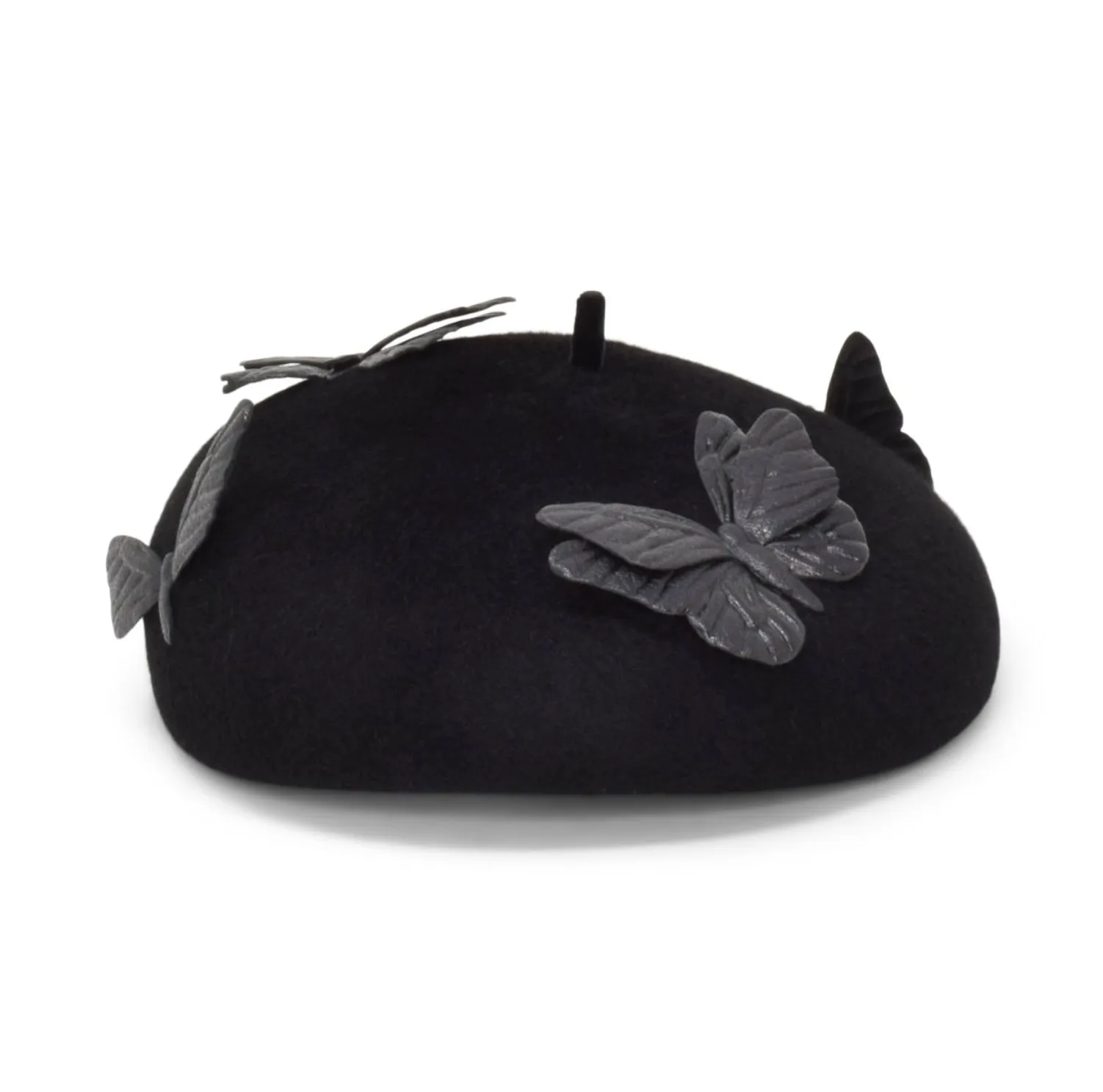Finn Butterfly Beret | Black sold by Gigi Burris product image thumbnail 2