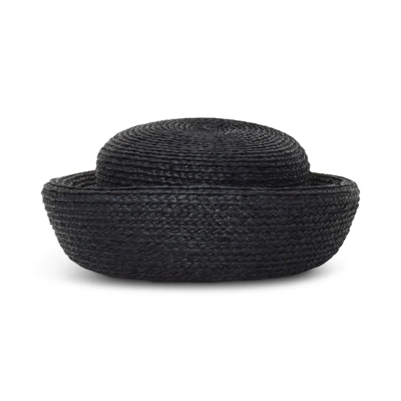 Laura | Black Raffia made by Gigi Burris