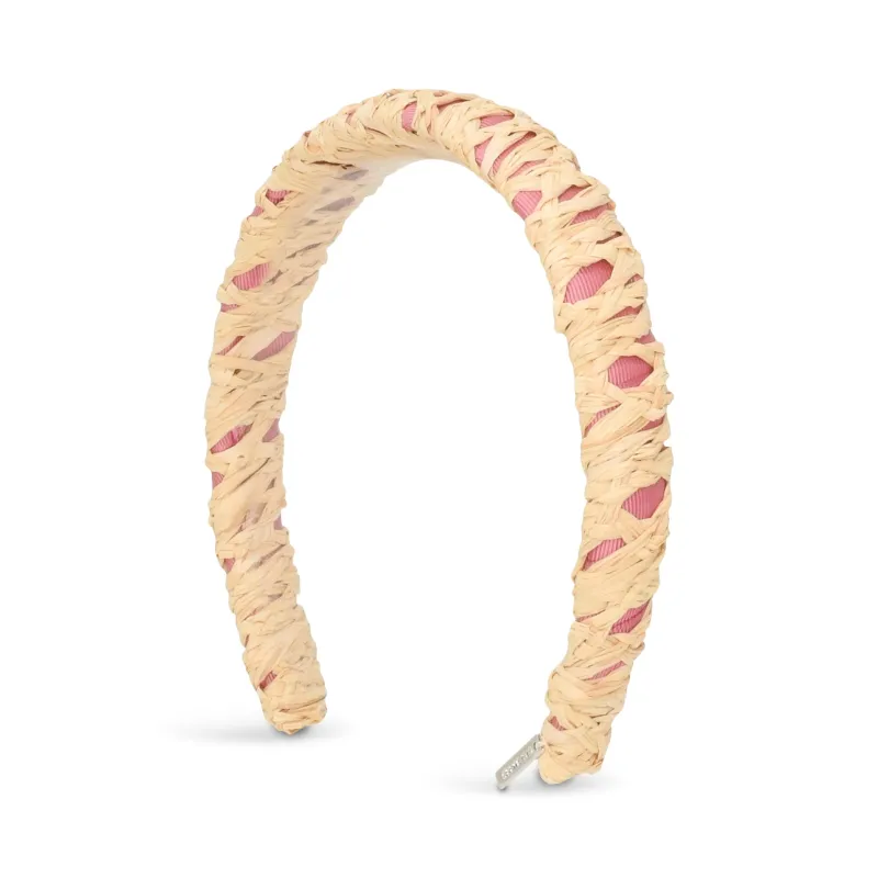 Emma Band | Natural & Amaranth made by Gigi Burris