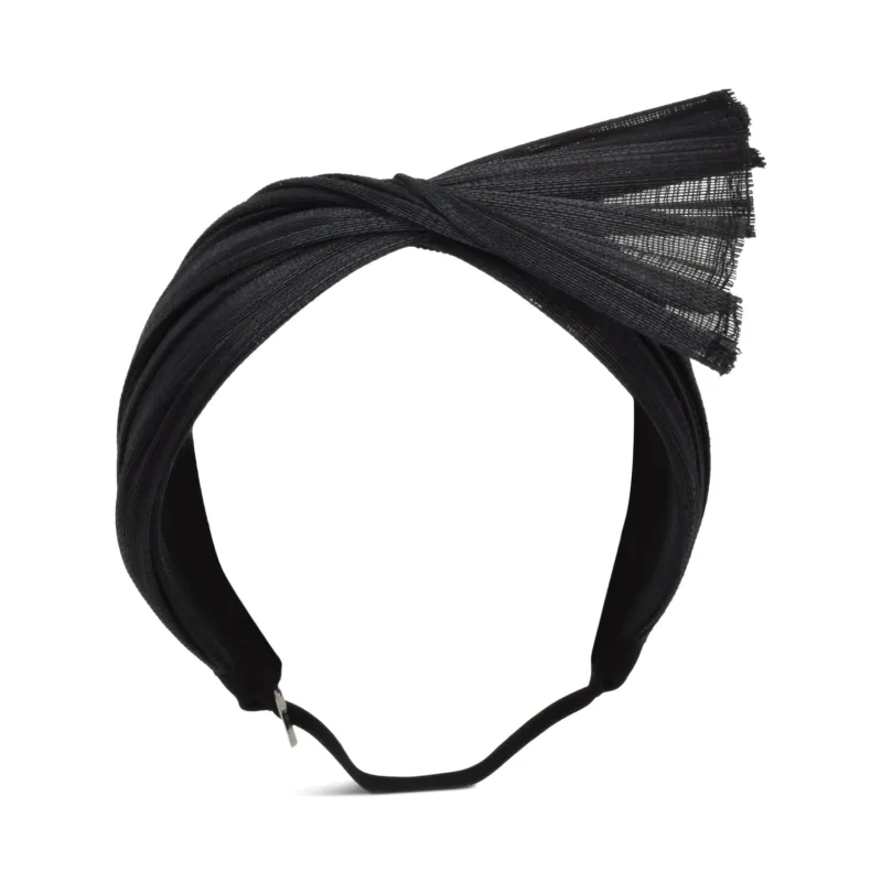 Emilee Turban | Black made by Gigi Burris