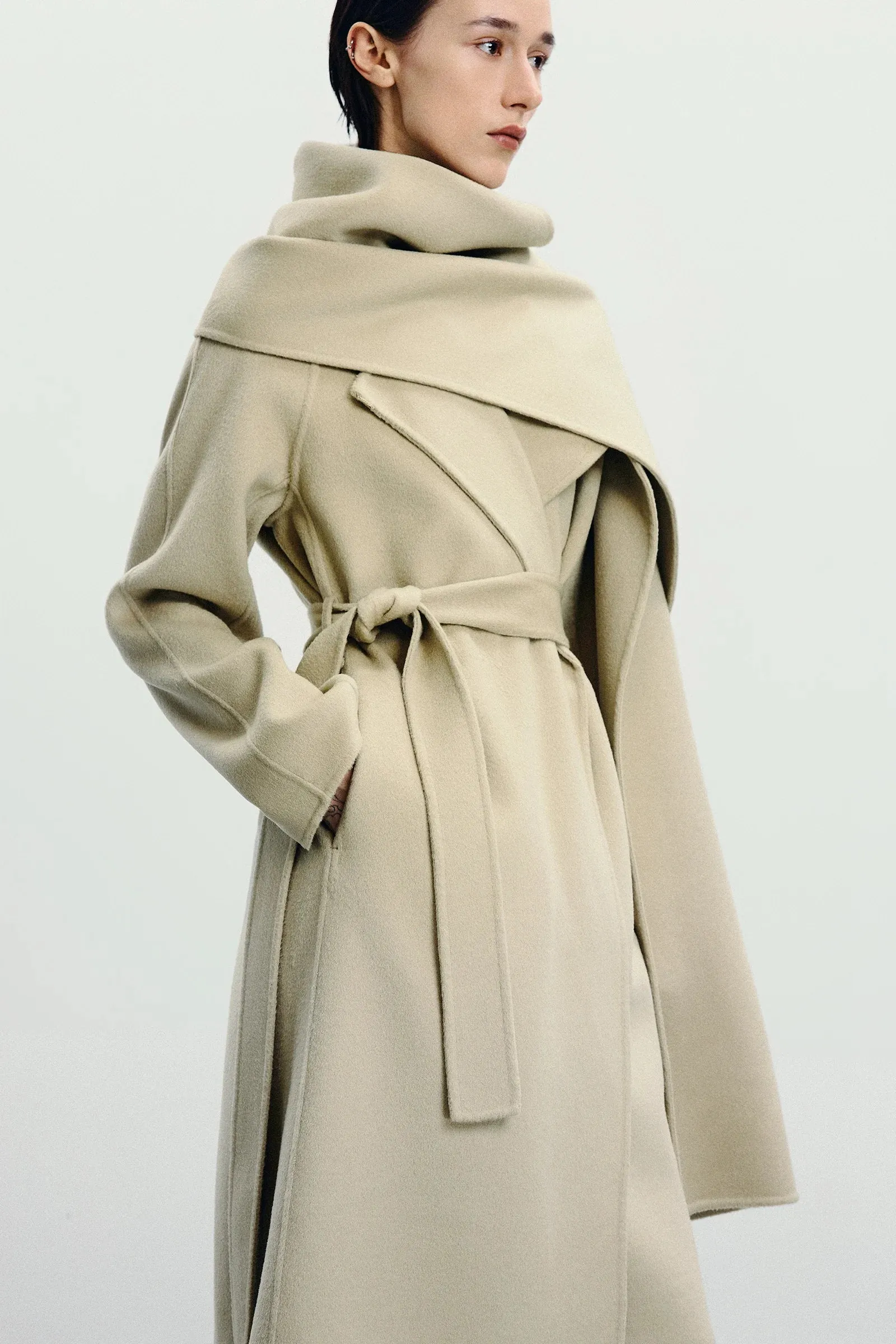Grand Scarf Coat sold by Rue Sophie product image thumbnail 2