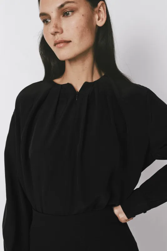 Lucille Silk Top sold by Rue Sophie