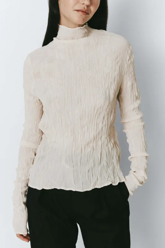 Degaré Crinkled Top sold by Rue Sophie