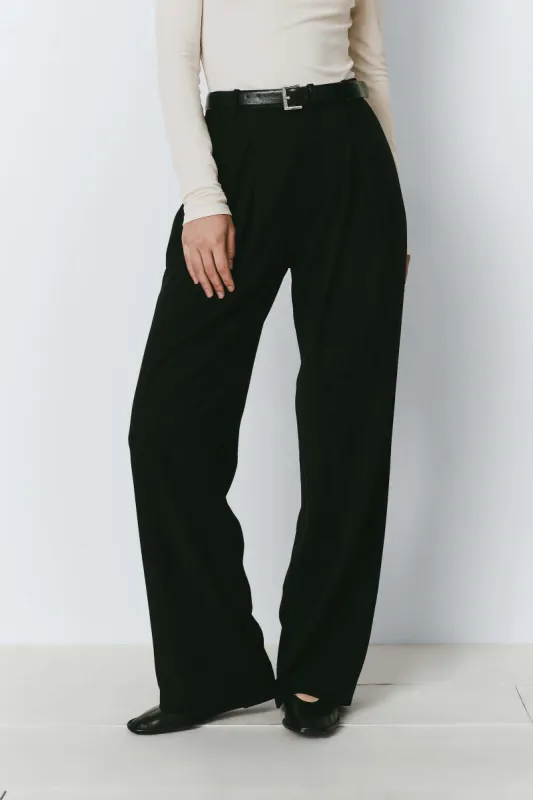 Drapé Pleated Pant sold by Rue Sophie