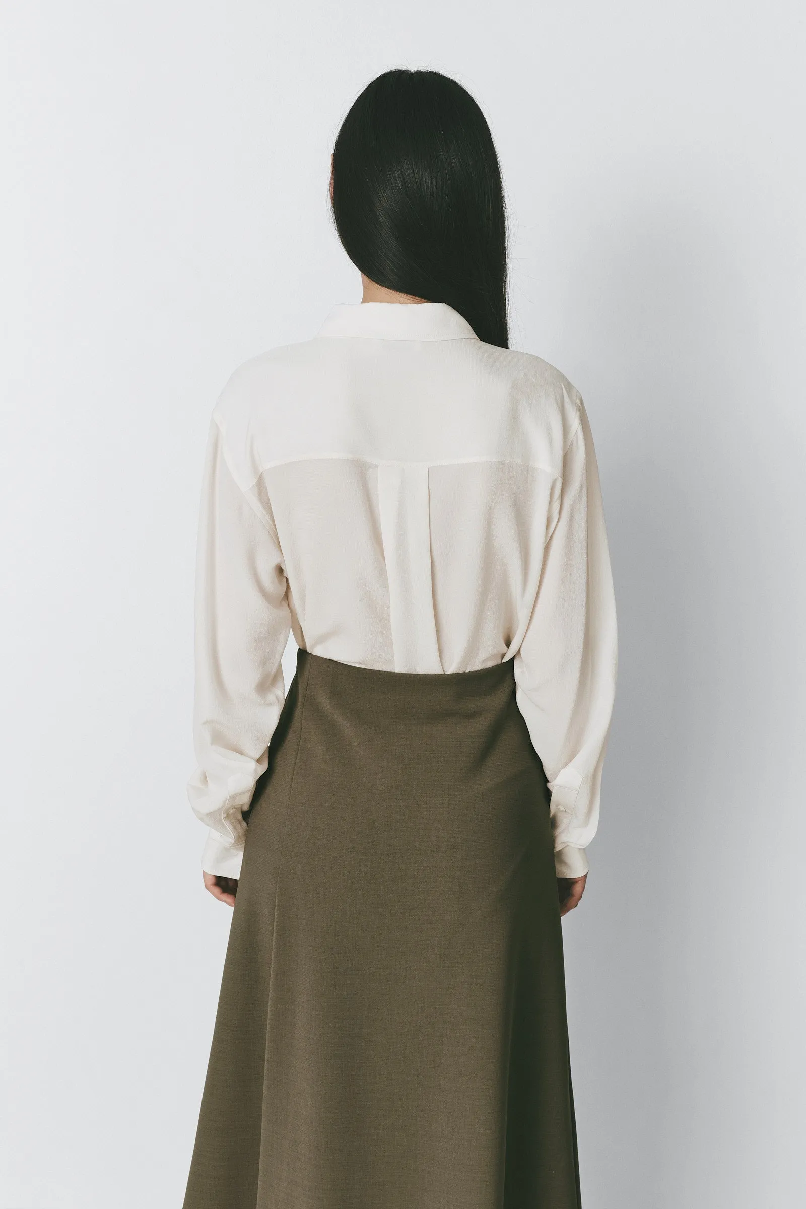 Camille Silk Shirt sold by Rue Sophie product image thumbnail 4