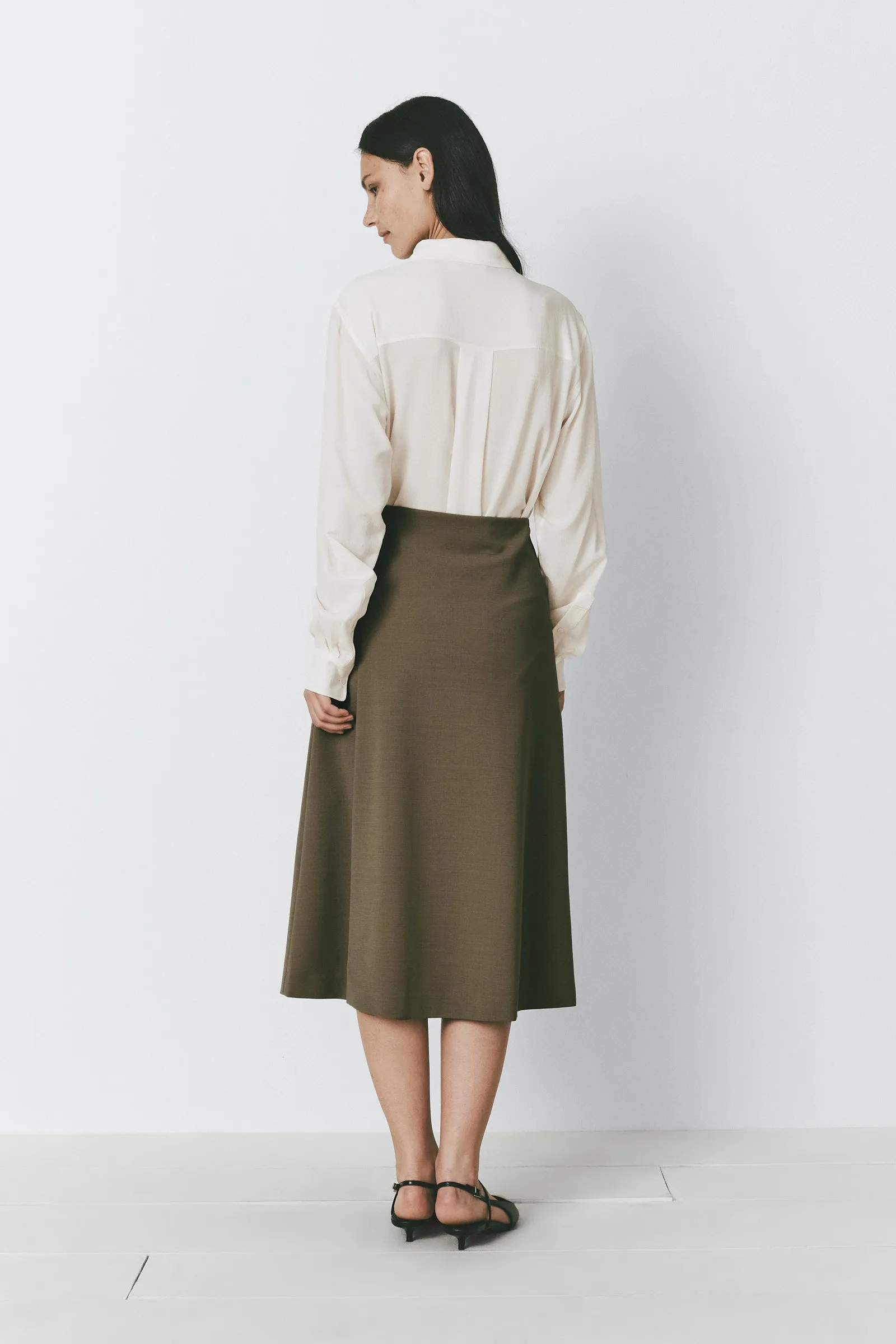 Camille Silk Shirt sold by Rue Sophie product image thumbnail 5