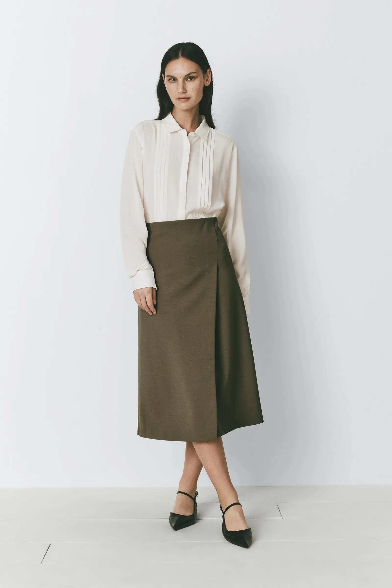 Camille Silk Shirt sold by Rue Sophie product image thumbnail 3