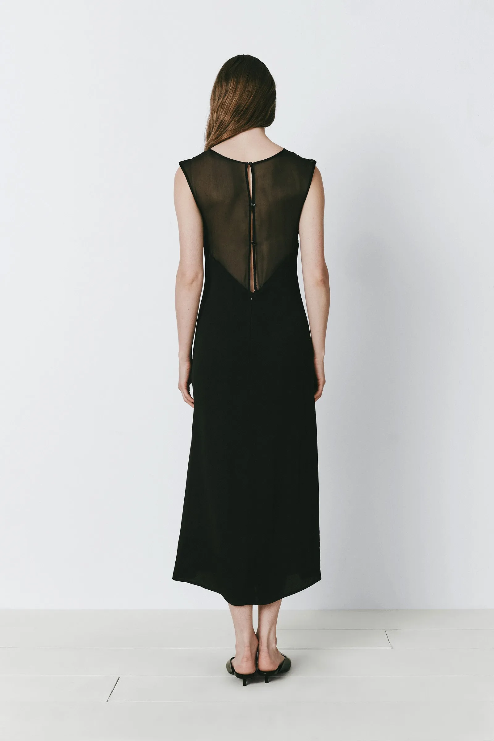 Manon Organza Mix Media Dress sold by Rue Sophie product image thumbnail 4