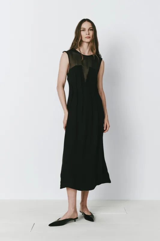 Manon Organza Mix Media Dress sold by Rue Sophie