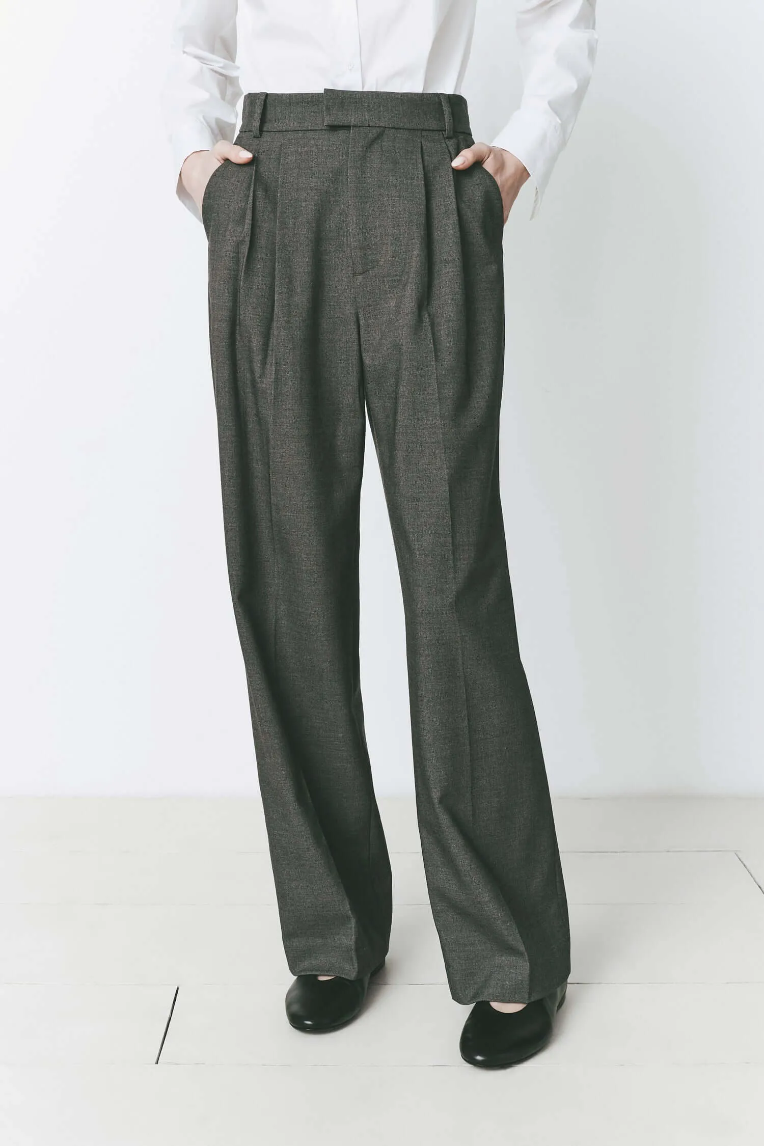 Margiela Pleated Front Pant sold by Rue Sophie