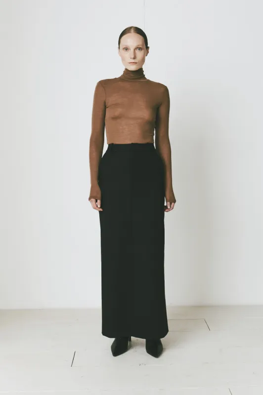 Bellville Sheer Wool Top made by Rue Sophie