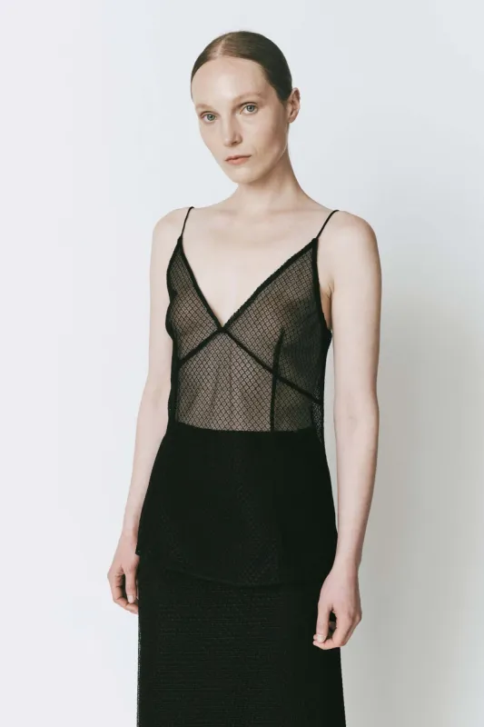 Espoir Mesh Sheer Top sold by Rue Sophie