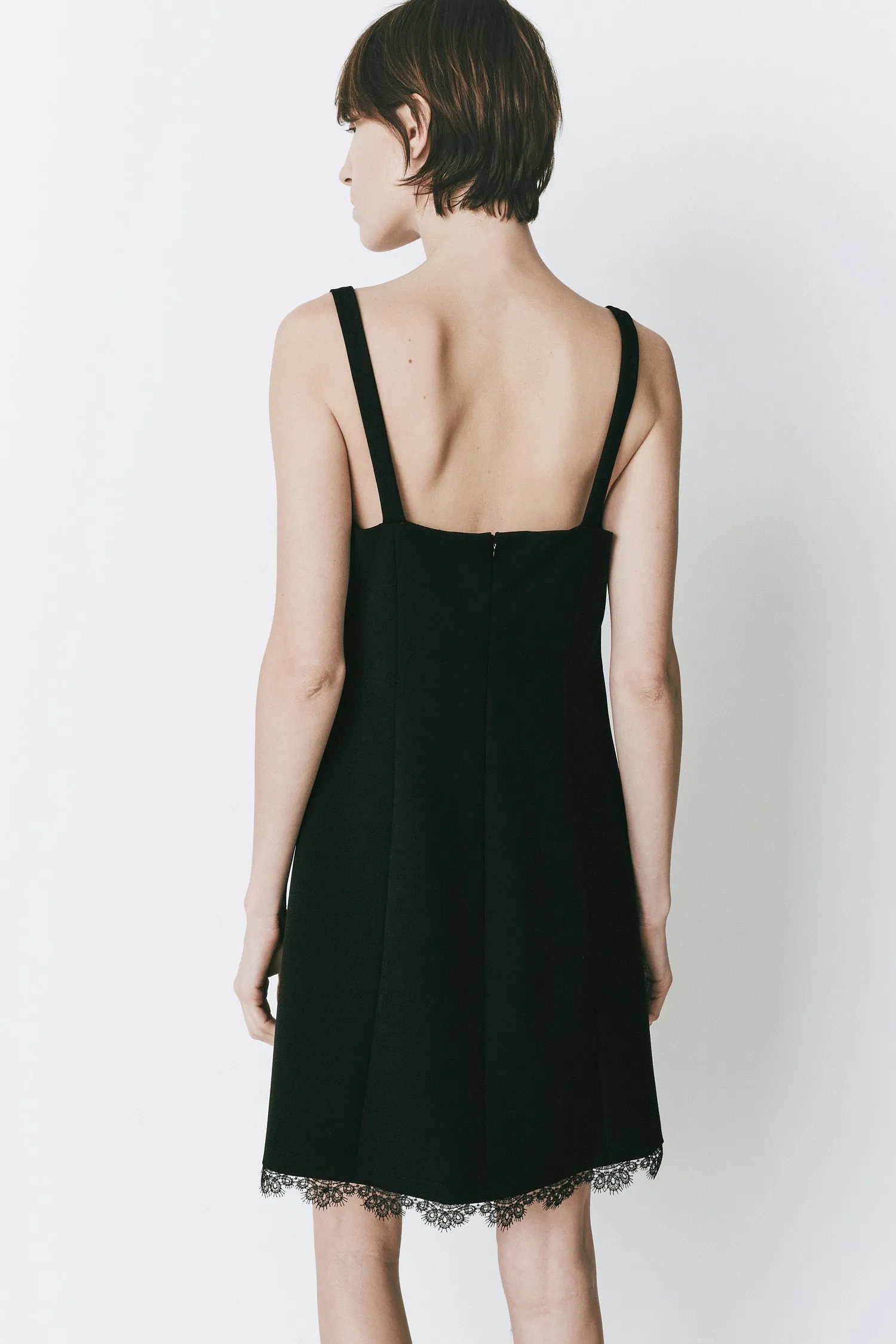 Rêve Lace Trimmed Mini Dress sold by Rue Sophie product image thumbnail 4