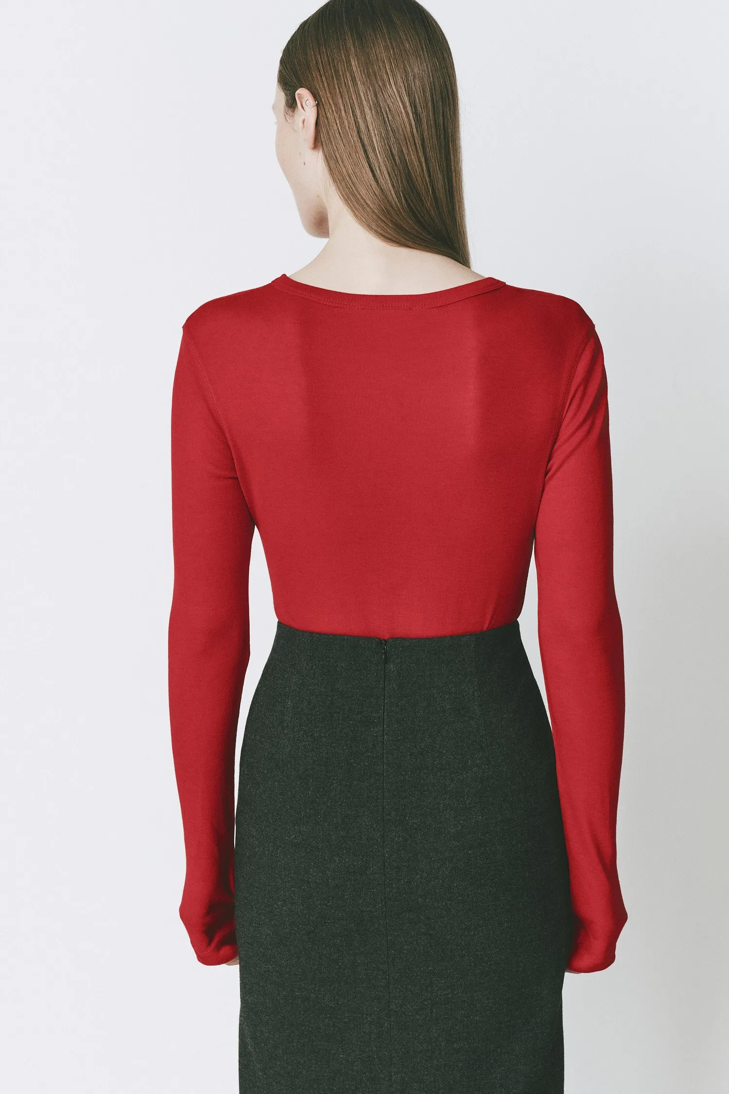 Clef Long Sleeve Crewneck Top sold by Rue Sophie product image thumbnail 2