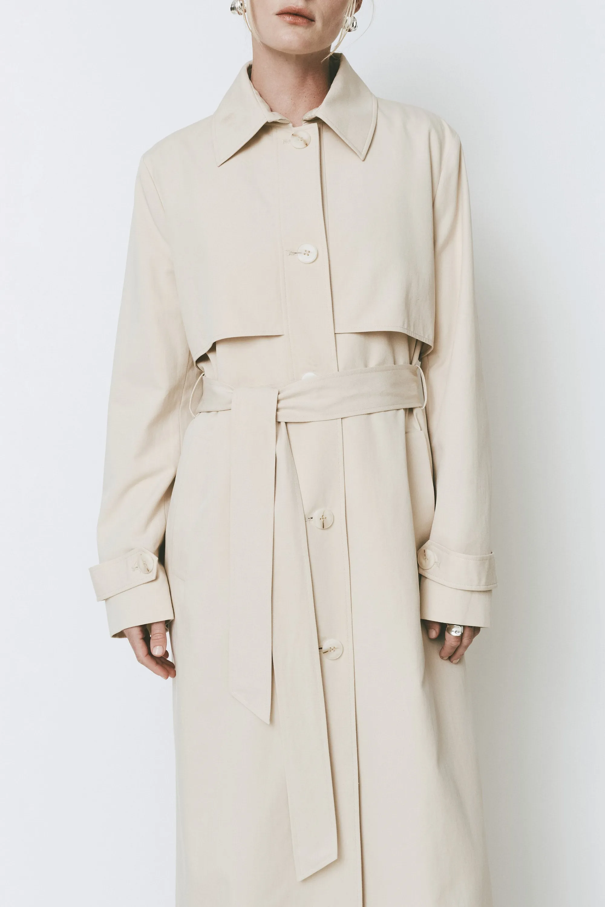 Cassis Trench Coat sold by Rue Sophie product image thumbnail 3