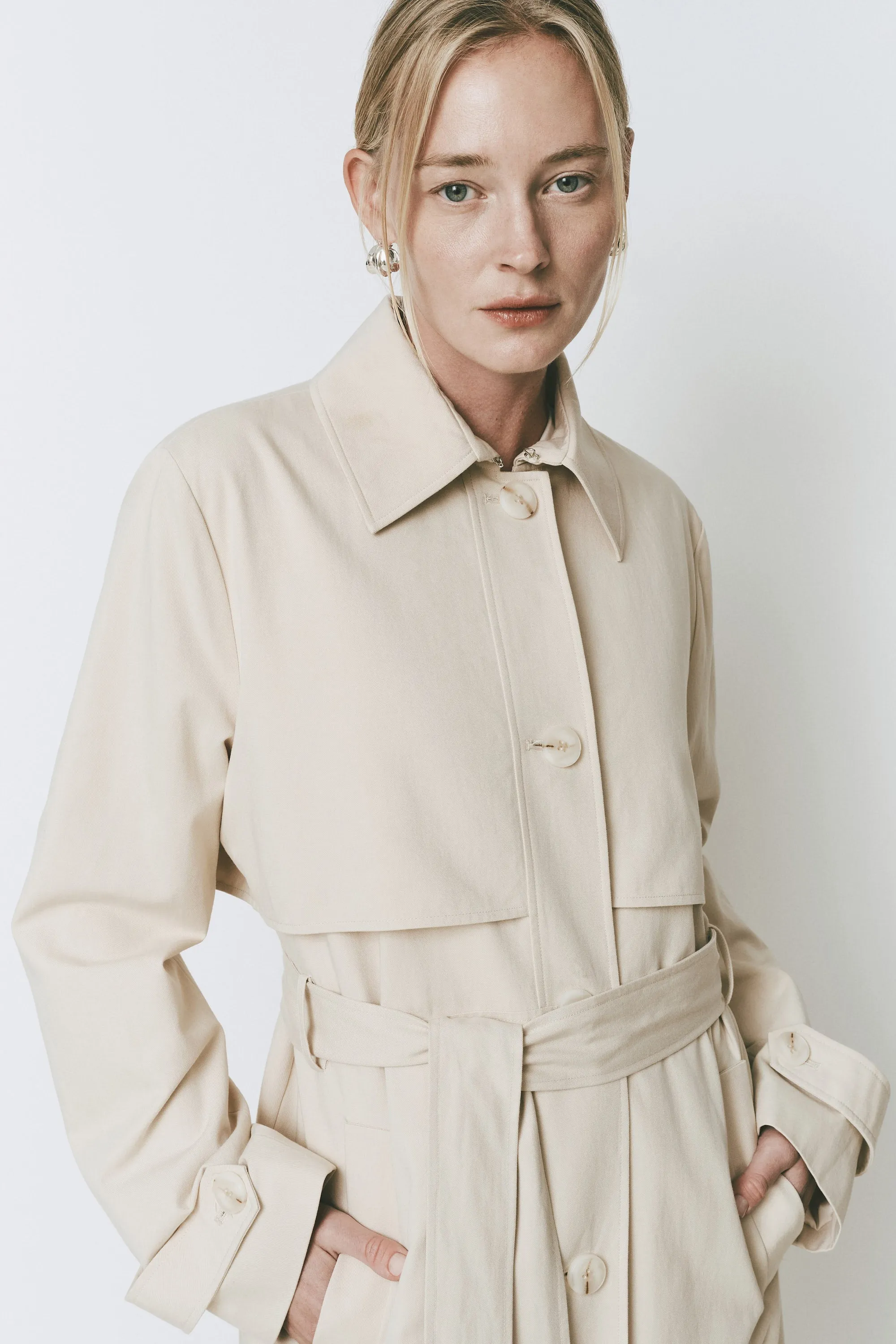 Cassis Trench Coat sold by Rue Sophie product image thumbnail 2