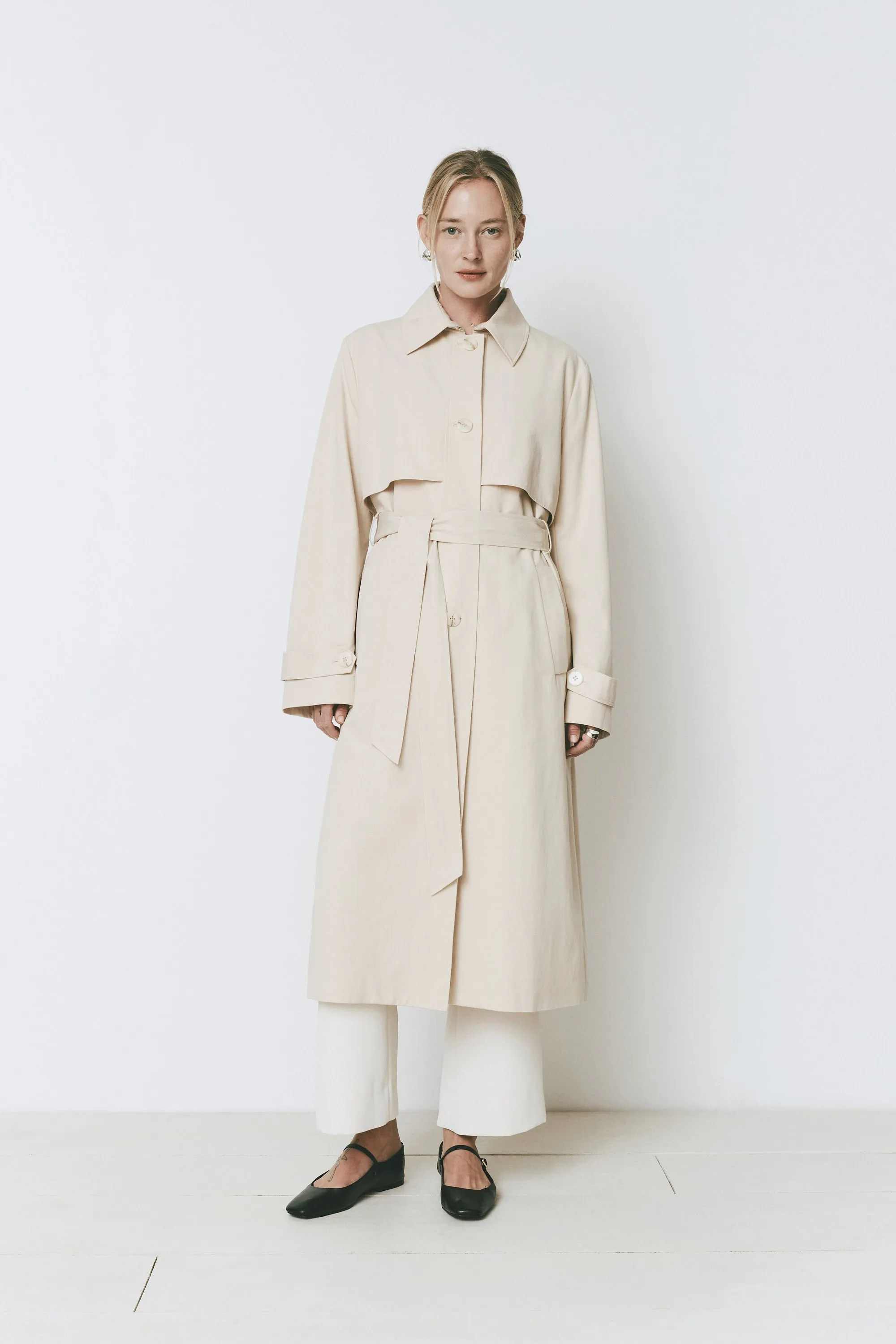 Cassis Trench Coat sold by Rue Sophie