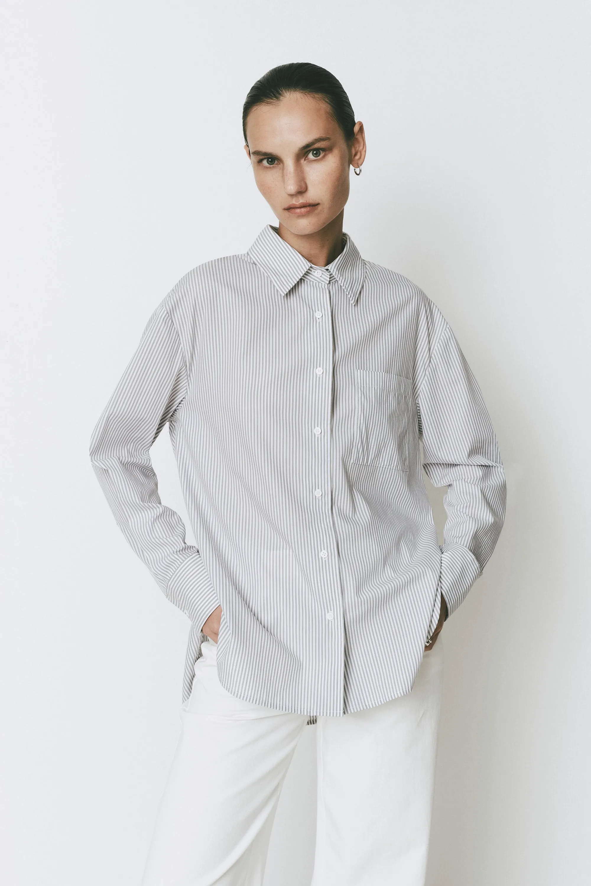 Charlotte Button Down Shirt sold by Rue Sophie