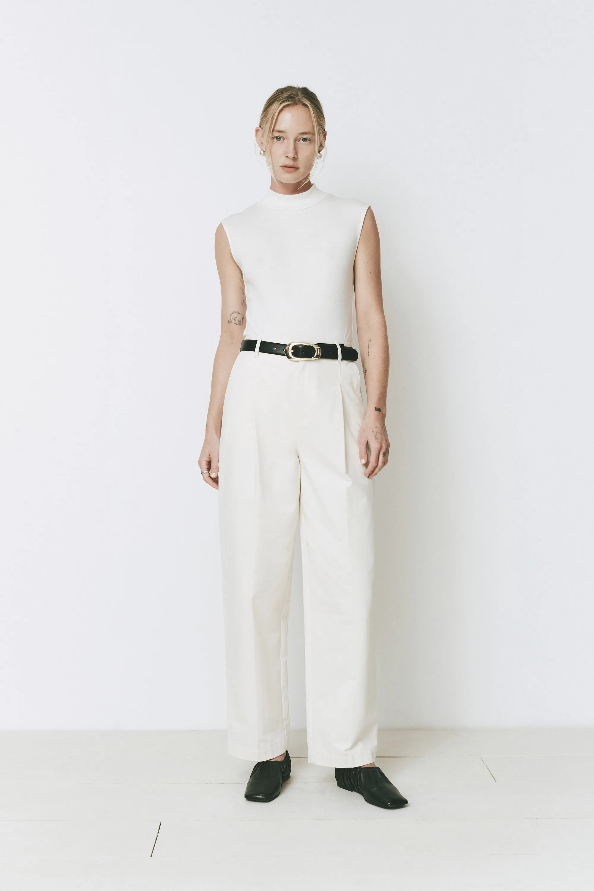 Lys Mock Neck Bodysuit sold by Rue Sophie product image thumbnail 4