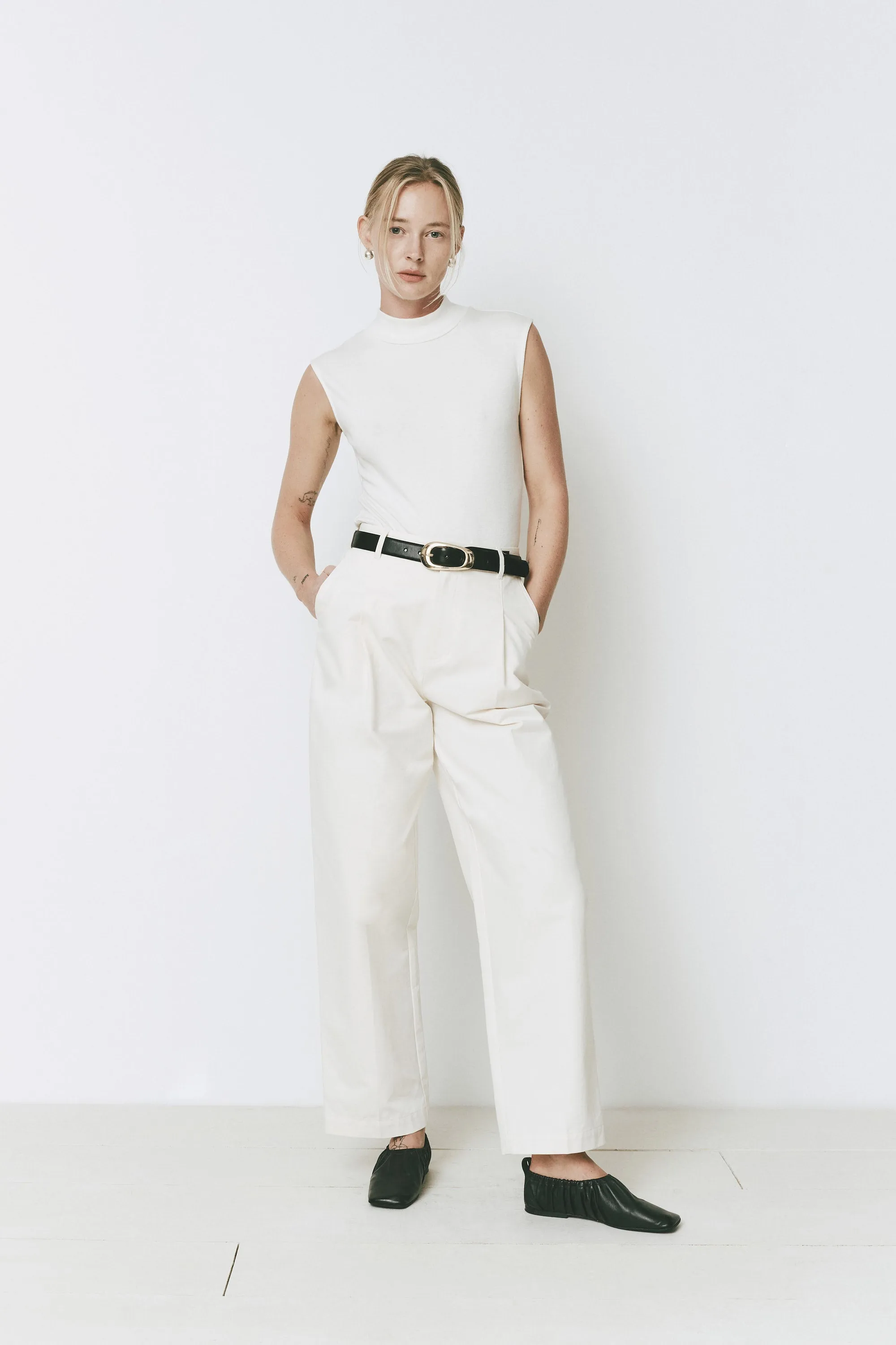 Lys Mock Neck Bodysuit sold by Rue Sophie product image thumbnail 3