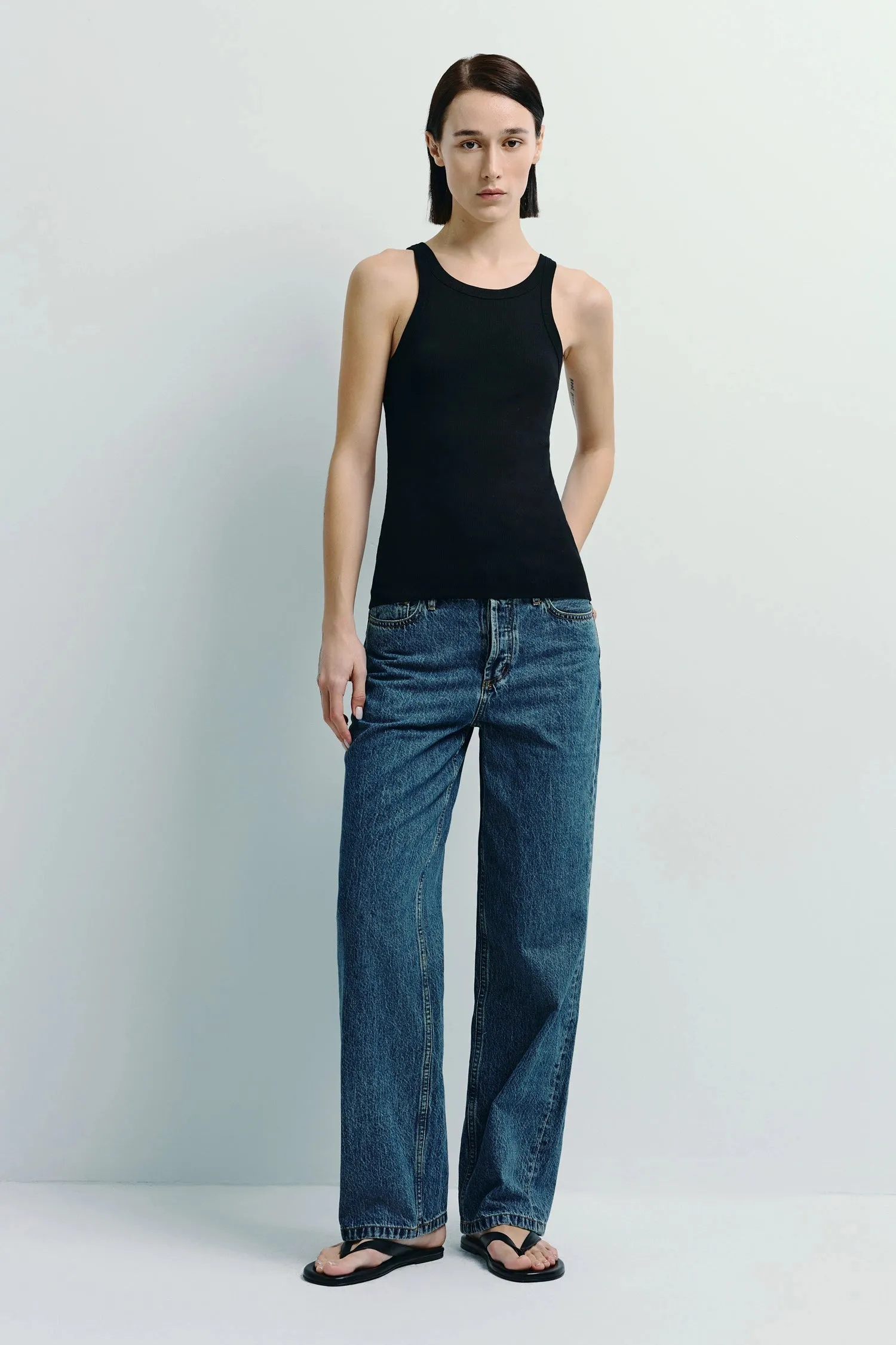 Luka Ribbed Tank sold by Rue Sophie product image thumbnail 3