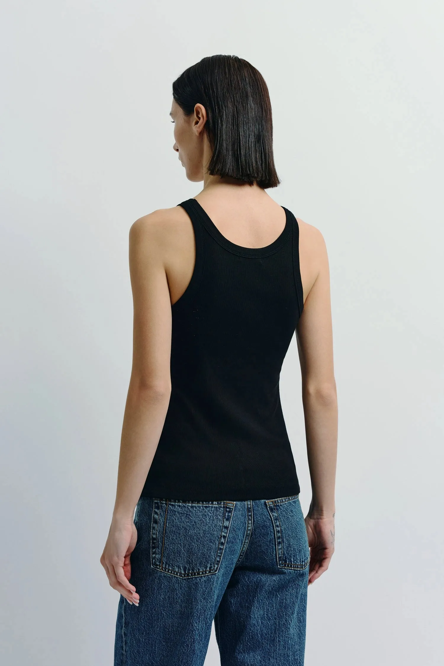 Luka Ribbed Tank sold by Rue Sophie product image thumbnail 5