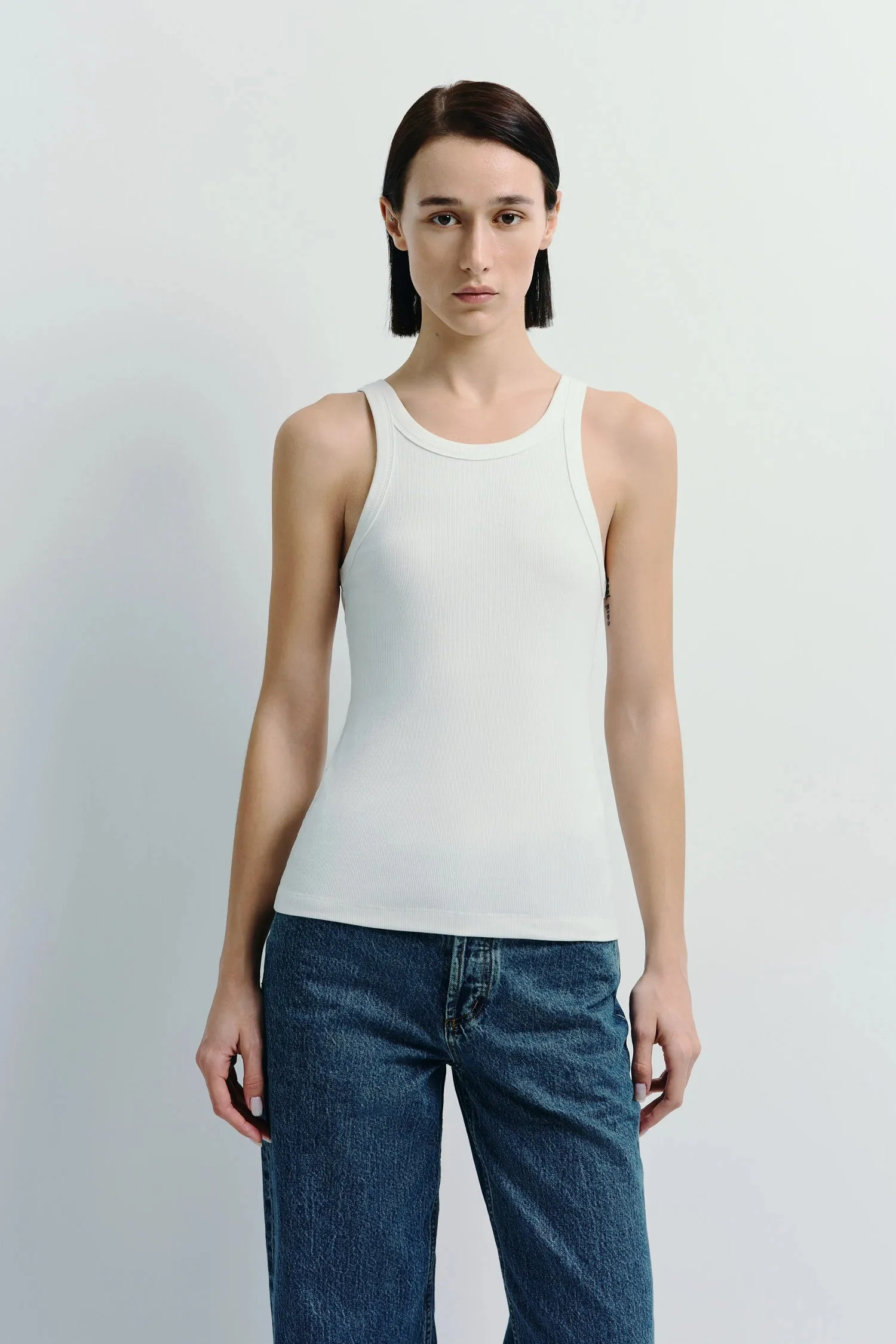 Luka Ribbed Tank sold by Rue Sophie product image thumbnail 4
