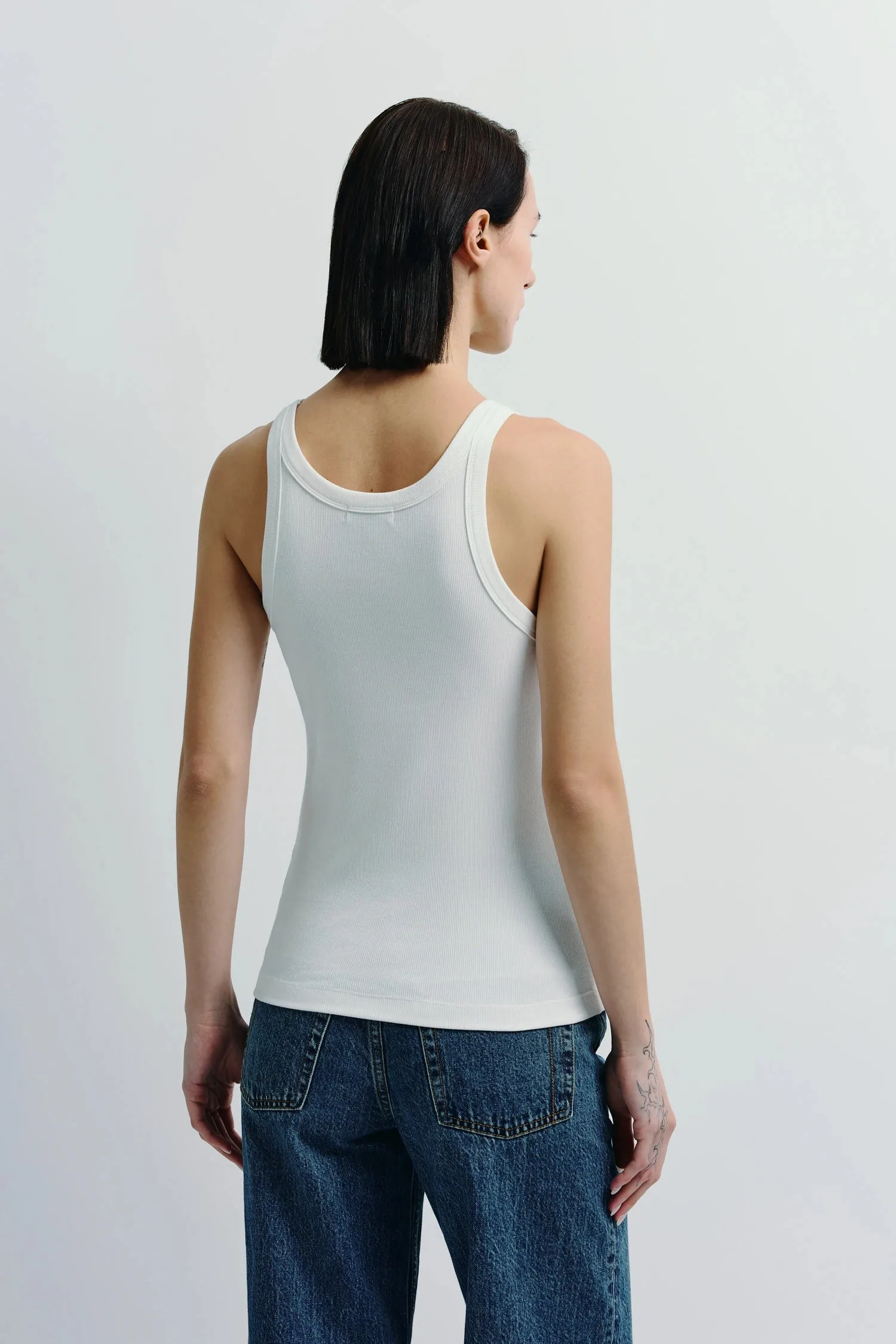 Luka Ribbed Tank sold by Rue Sophie product image thumbnail 5