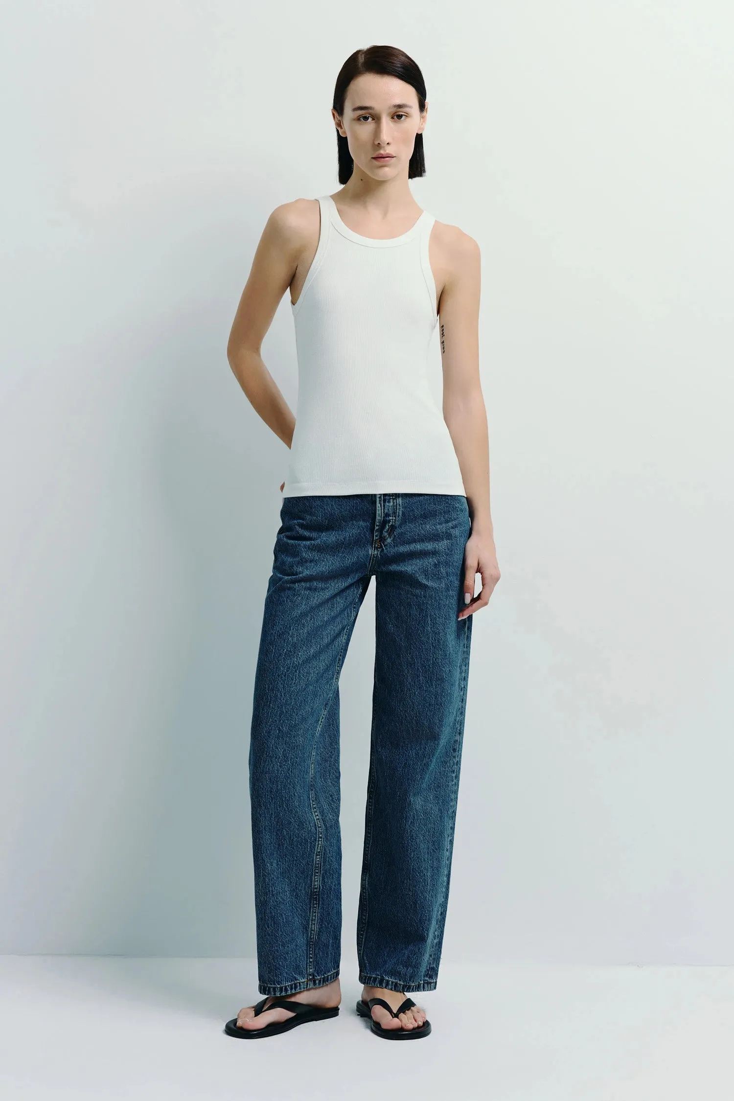 Luka Ribbed Tank sold by Rue Sophie product image thumbnail 3