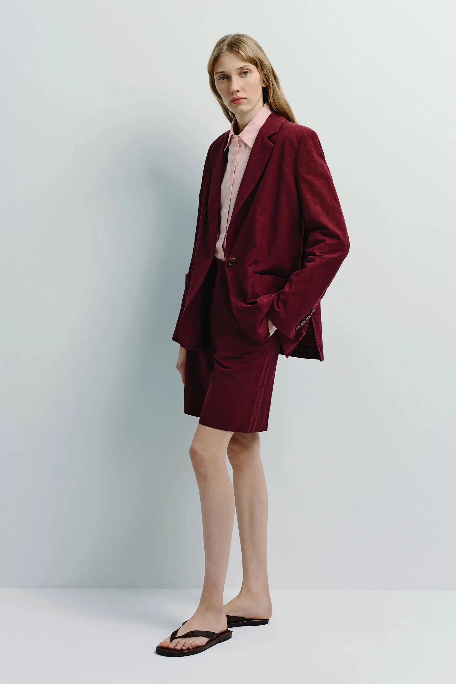 Lonan Linen Bermuda Shorts sold by Rue Sophie product image thumbnail 5