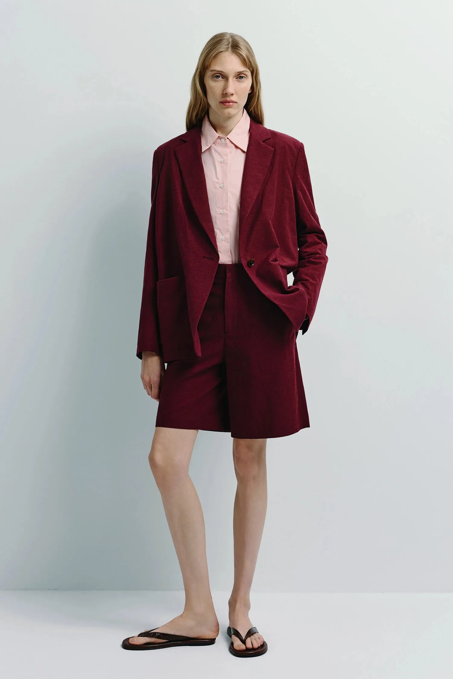 Lonan Linen Bermuda Shorts sold by Rue Sophie product image thumbnail 4