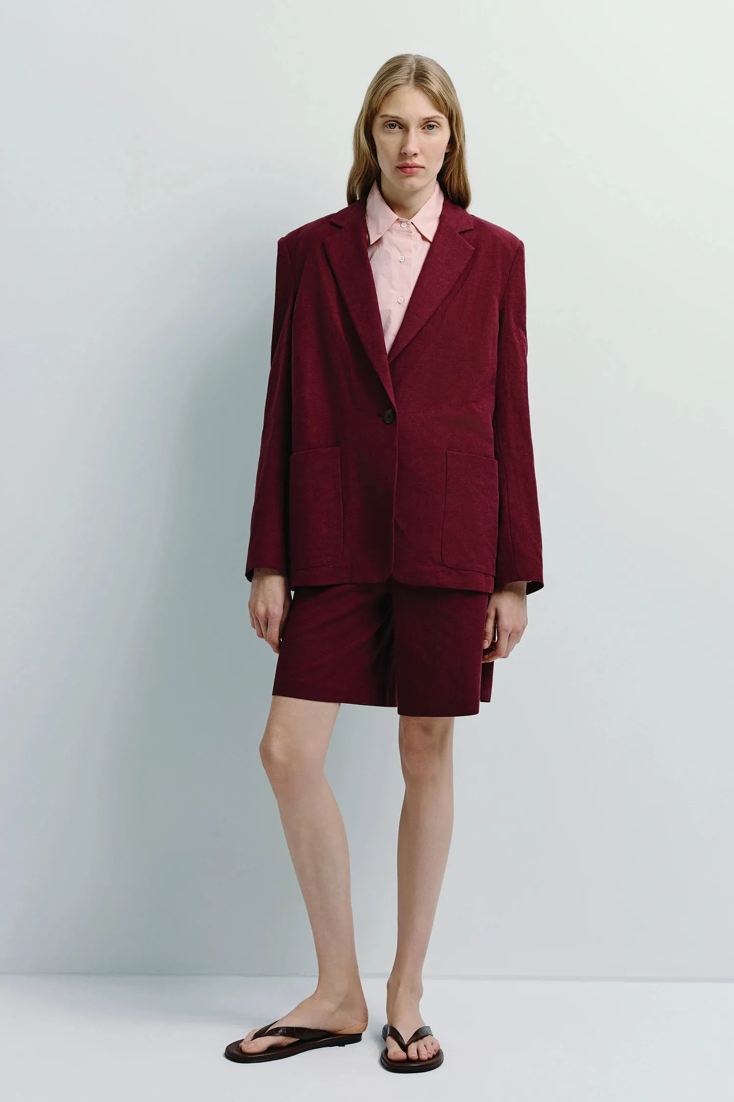 Lonan Linen Blazer sold by Rue Sophie product image thumbnail 3
