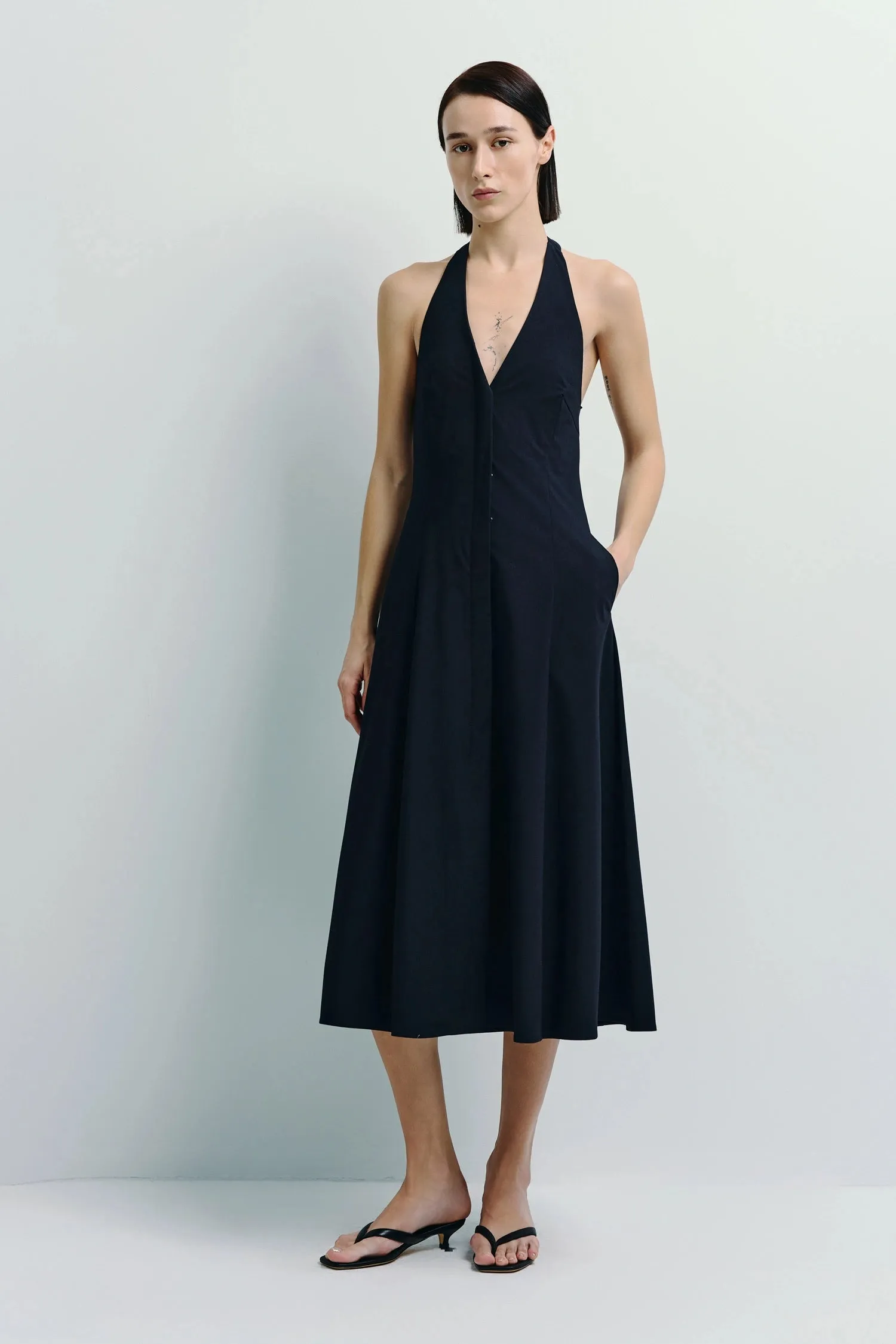 Lilas Halter Dress sold by Rue Sophie product image thumbnail 2