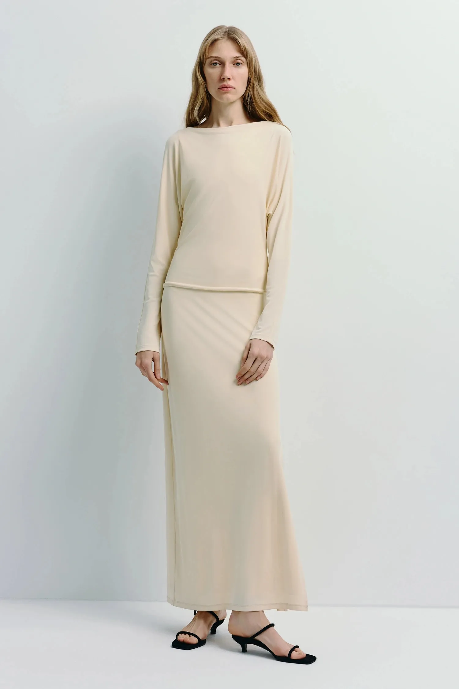 Agla Dolman Sleeve Dress sold by Rue Sophie