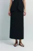Adan Linen Midi Skirt sold by Rue Sophie