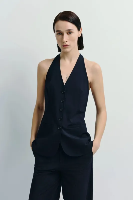 Donette Halter Vest sold by Rue Sophie