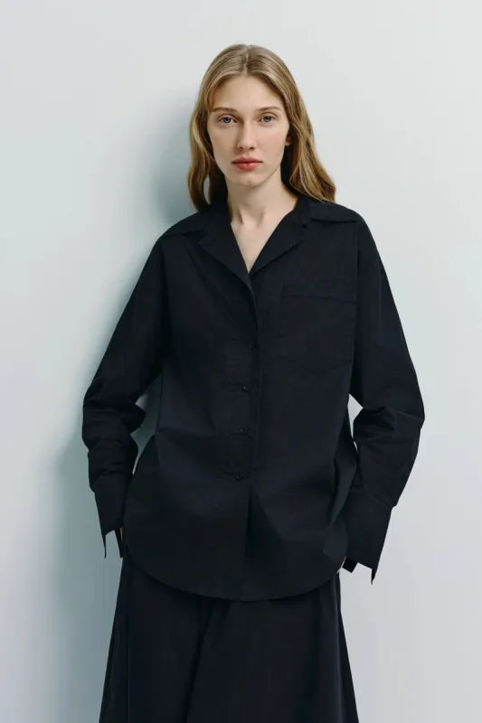 Andra Poplin Shirt sold by Rue Sophie