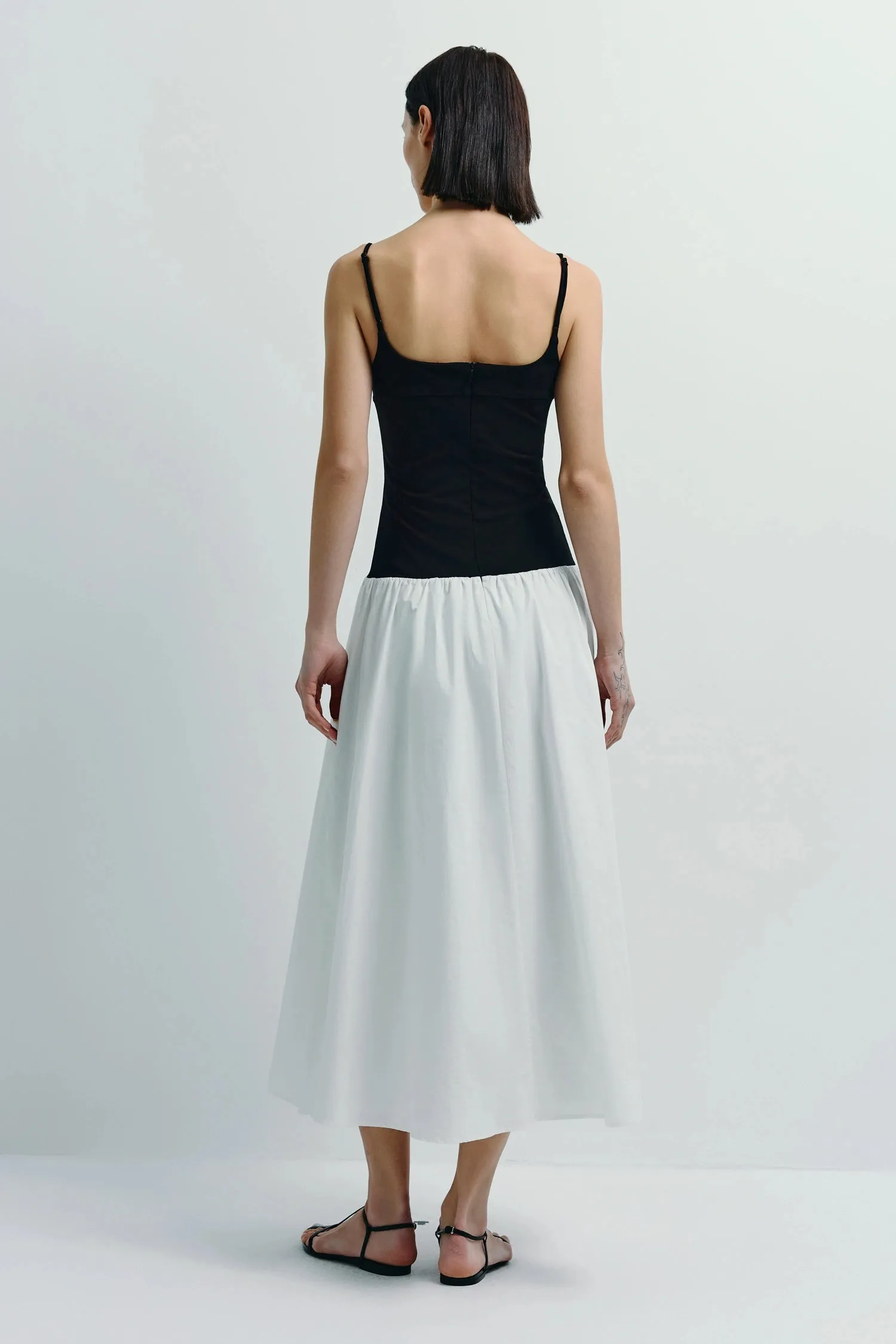 Ines Color Blocked Cami Dress sold by Rue Sophie product image thumbnail 4