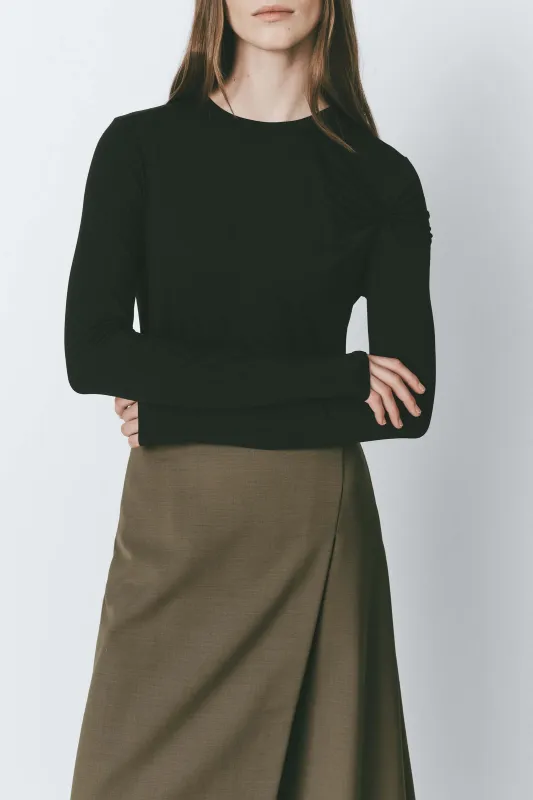 Jaquot Pleated Sleeve Top sold by Rue Sophie