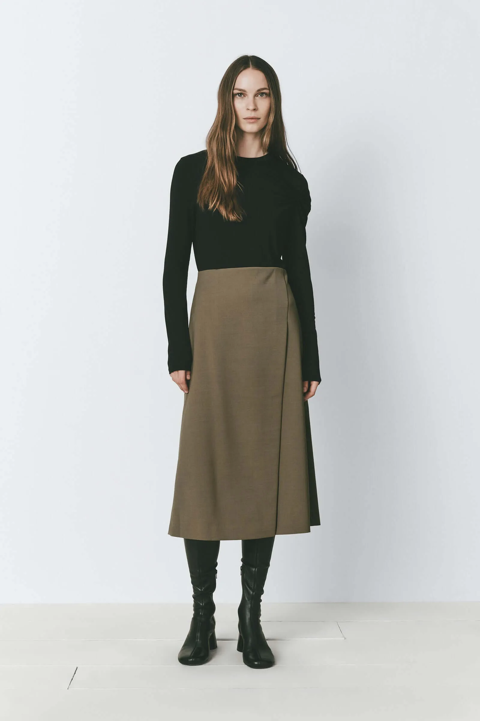 Jaquot Pleated Sleeve Top sold by Rue Sophie product image thumbnail 2